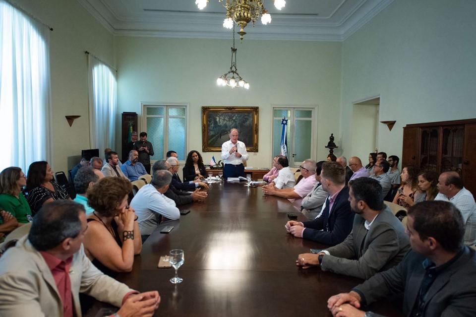 Casagrande apresenta indicadores sobre a economia do turismo no ES Casagrande apresenta indicadores sobre a economia do turismo no ES