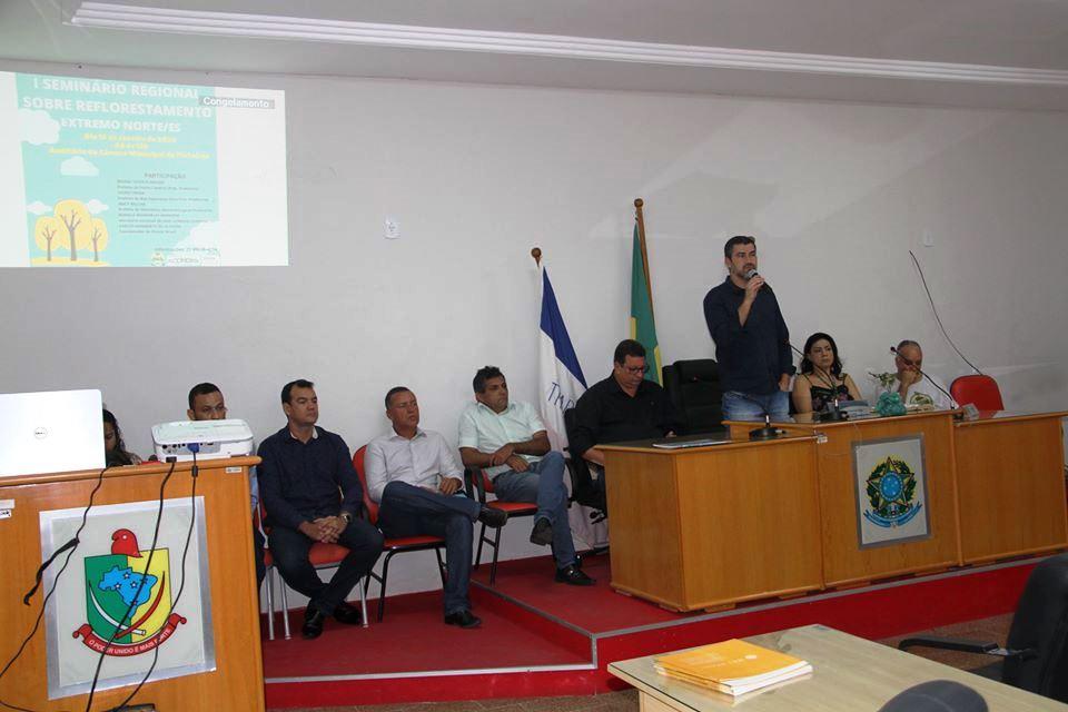 Prodnorte realiza em Pinheiros I Seminário Regional de Reflorestamento