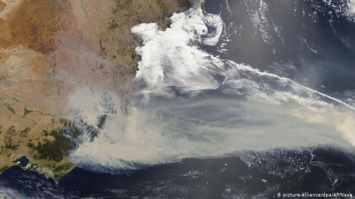 Incêndios na Austrália impulsionam níveis de CO2 na atmosfera