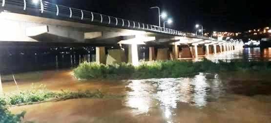 Rio Doce ultrapassa cota de inundação em Colatina e prefeito faz alerta: ‘podemos chegar a uma média de 7 metros’