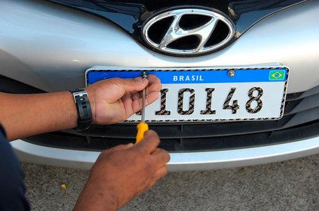 Placas padrão Mercosul serão obrigatórias a partir de 31 de janeiro