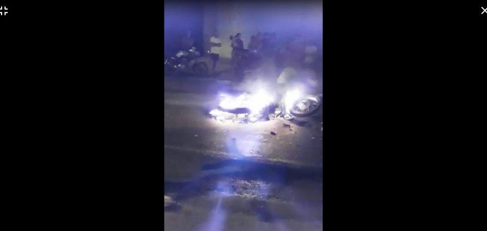 Mulher morre após motocicleta explodir durante colisão no PI