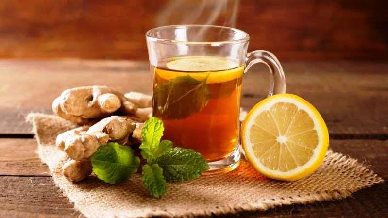 Para perder peso beba chá verde com chia e gengibre