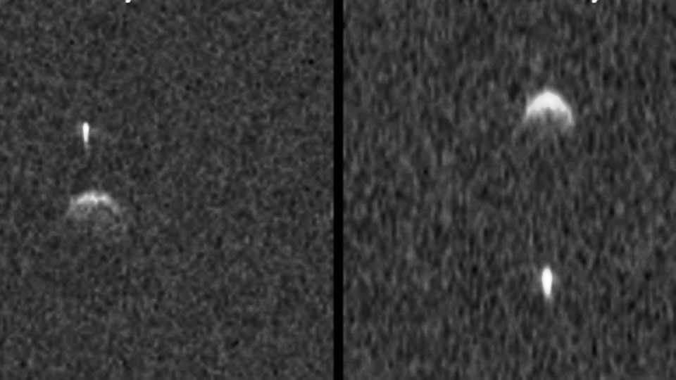 Asteroide com lua própria passa perto da Terra