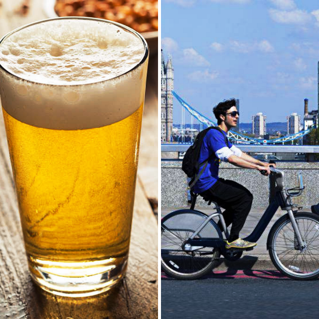 Cidade dá cerveja e sorvete grátis a quem usa bicicleta ou transporte público