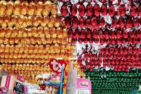 Páscoa tem projeção de queda de vendas e já há promoção de ovos