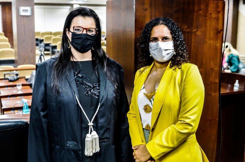 Casagrande participa da solenidade de posse da nova procuradora-geral de Justiça