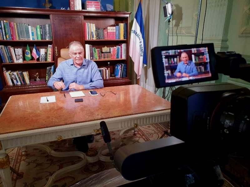 Casagrande discutir efeitos da pandemia em encontro virtual com governadores