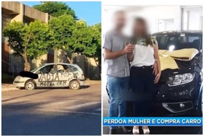 Marido traído perdoa mulher e compra carro novo após flagrá-la em motel