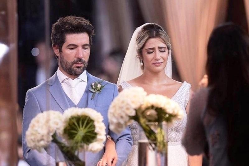 Casamento da filha de Leonardo acaba em barraco com Sandro Pedroso, ex peão de A Fazenda