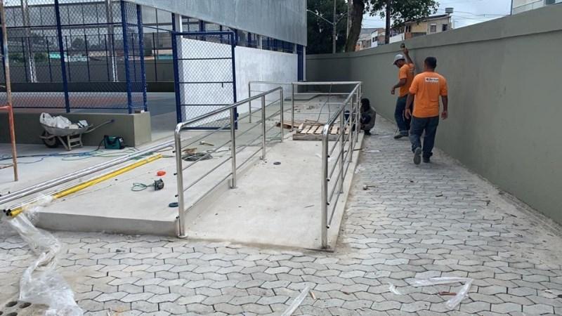 Obras nas escolas da Rede Estadual não param