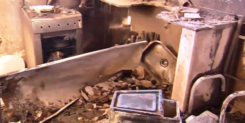 Pedreiro ateia fogo em prédio onde mora na Serra e se joga do telhado para escapar