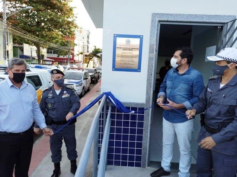 Polícia Militar do ES inaugura nova sede de Companhia de Trânsito em Jardim Camburi