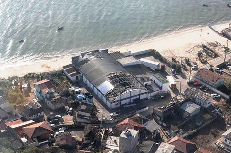 Bolsonaro sobrevoa áreas de Florianópolis atingidas por ciclone