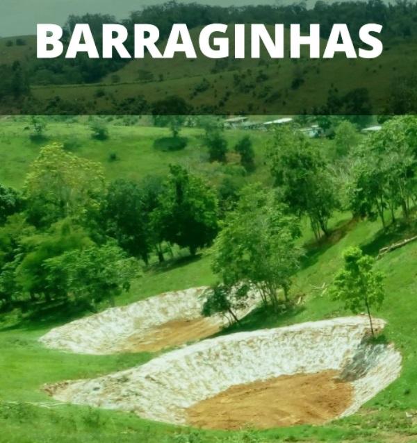 Barraginha: Sistema de conservação de solo e recuperação hídrica