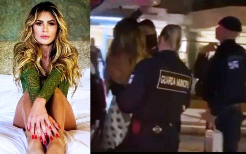 Bailarina do Faustão é presa em Santa Catarina