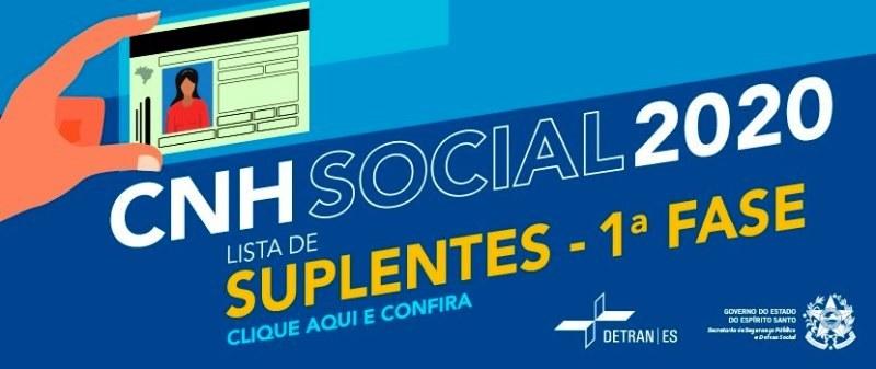 Detran/ES convoca suplentes da 1ª fase do CNH Social para matrícula on-line a partir desta terça-feira (1º)