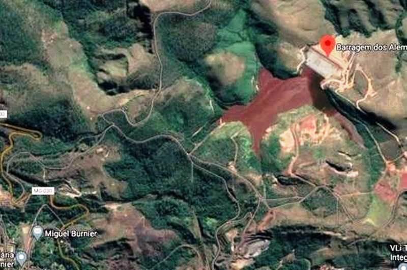 Vazamento em barragem da Gerdau atinge ribeirão Mango, em Ouro Preto