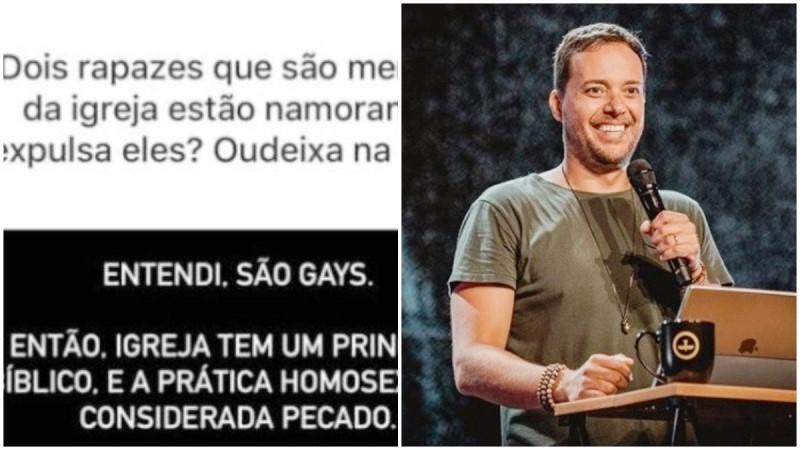 Pastor diz que igreja “não é lugar para gays” e vira alvo de críticas