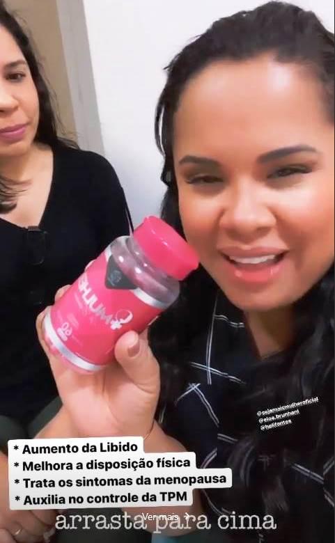 Pastora vira garota-propaganda de remédio para aumento de libido
