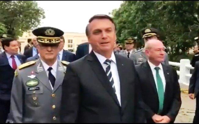 “Luta das Forças Armadas é por democracia e liberdade”, diz Bolsonaro em vídeo