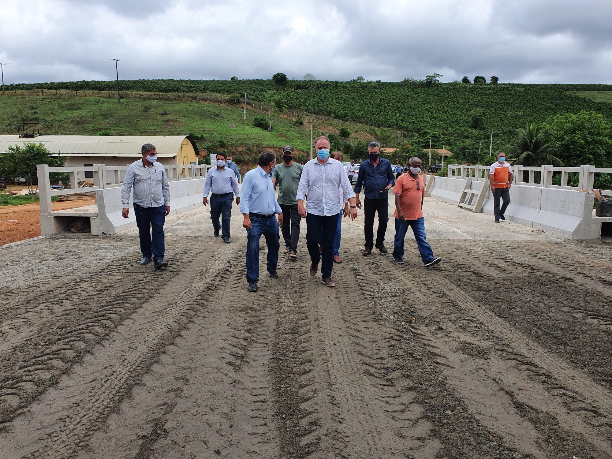 Governador inaugura obras de reabilitação da rodovia entre Nova Venécia e Boa Esperança