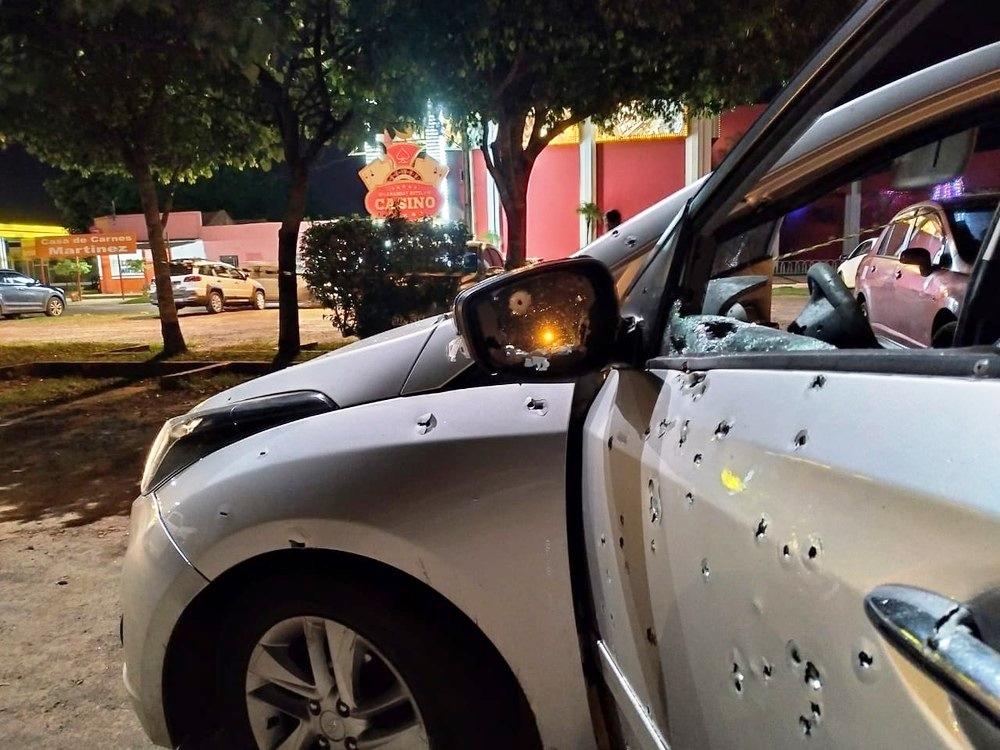 Casal é assassinado com cerca de 100 tiros de fuzil na saída de cassino 