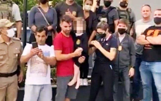 Casal é preso por sequestro de criança de 4 anos