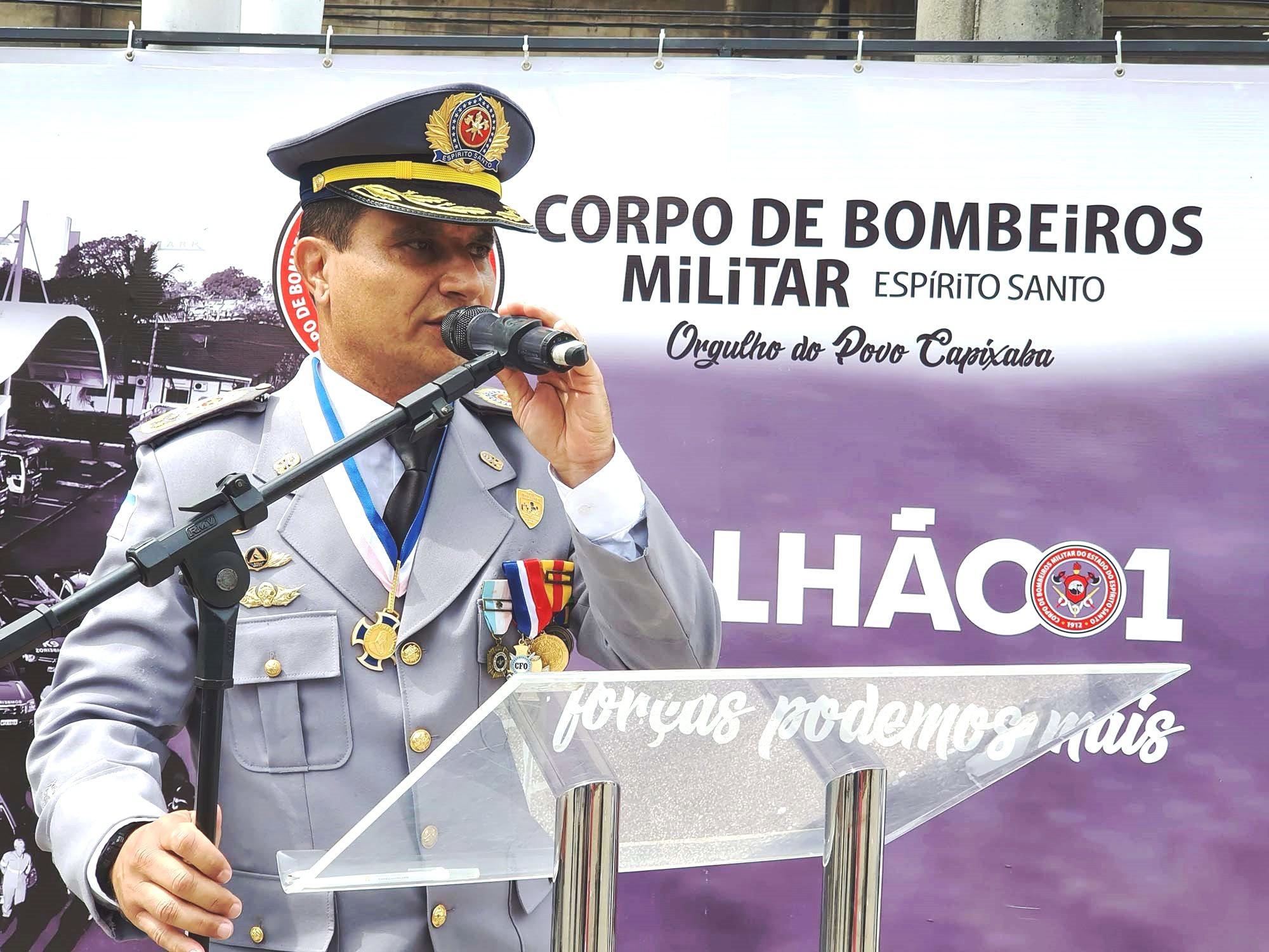 Corpo de Bombeiros do ES recebe novas viaturas e caminhão no aniversário de 108 anos da Corporação