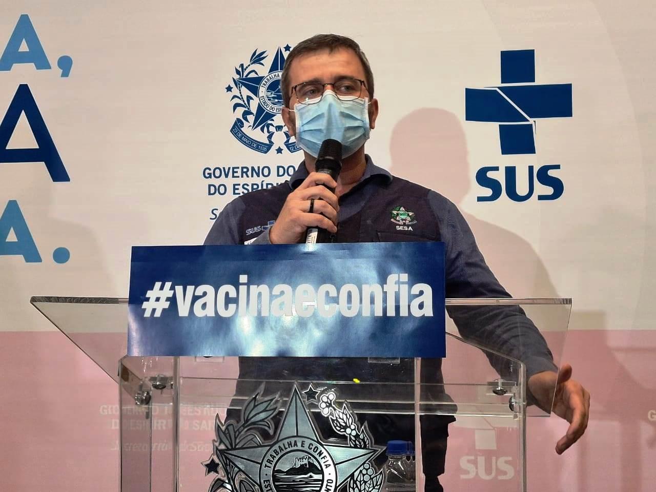  Governo inicia Campanha Nacional de Vacinação contra a Covid-19 no Espírito Santo