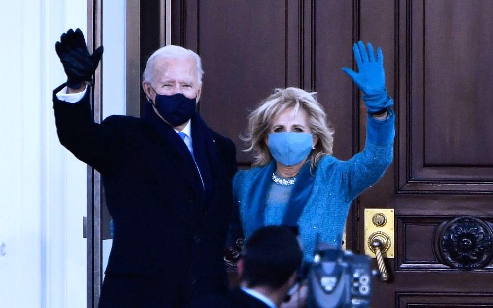 Biden chega à Casa Branca após posse no Capitólio