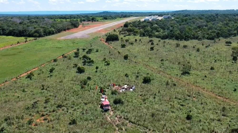 Avião com presidente e jogadores do Palmas cai logo após decolar: 6 pessoas morreram