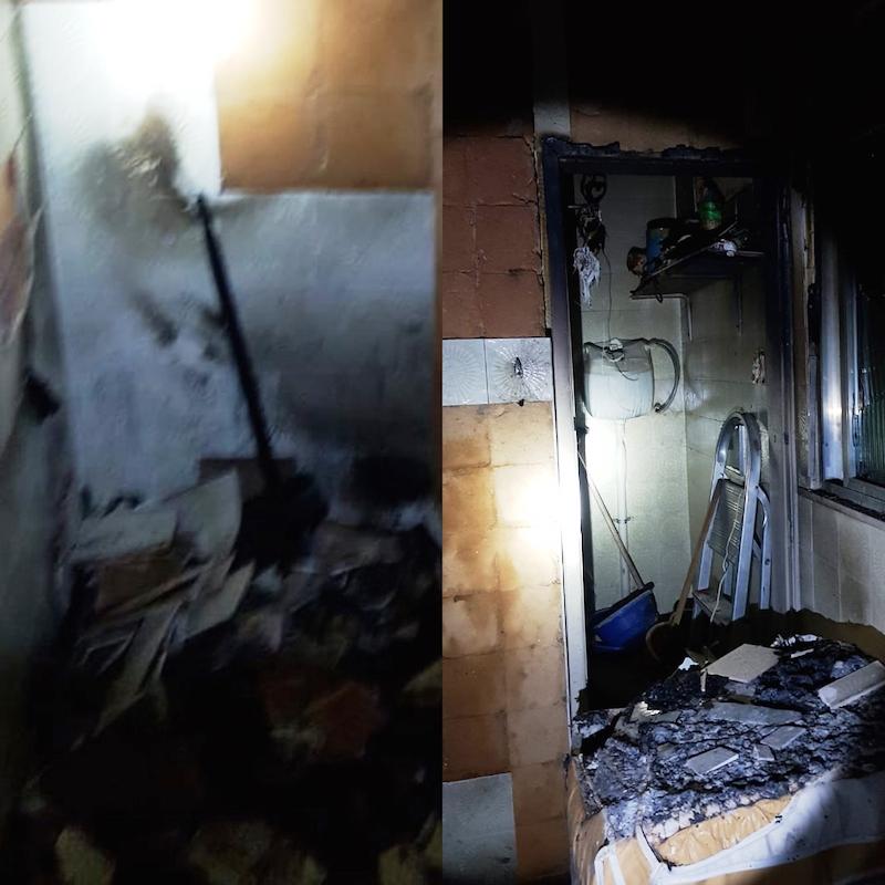 Idosa pula do quarto andar para escapar de incêndio