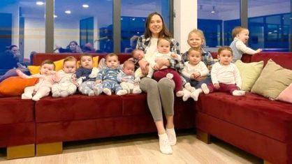 Russa usa barrigas solidárias para chegar a maior família do mundo e almeja mais de 100 filhos