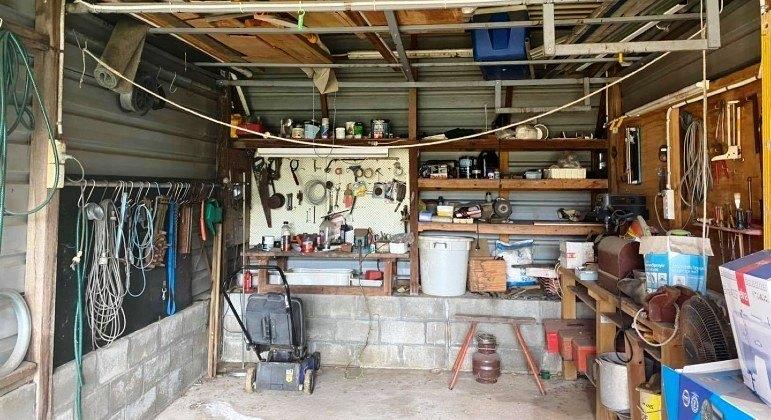 Píton camuflada em garagem desafia a web. Consegue achá-la?