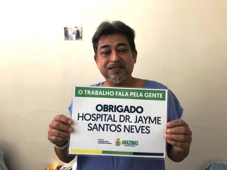 Último paciente internado do Amazonas tem alta hospitalar nesta sexta-feira (19)