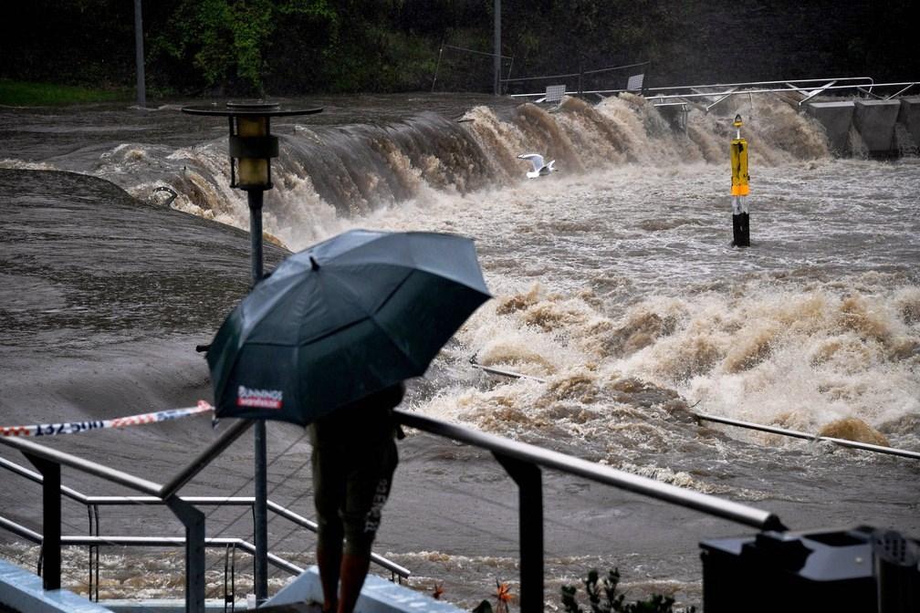 Tempestades deixam regiões da Austrália debaixo d'água