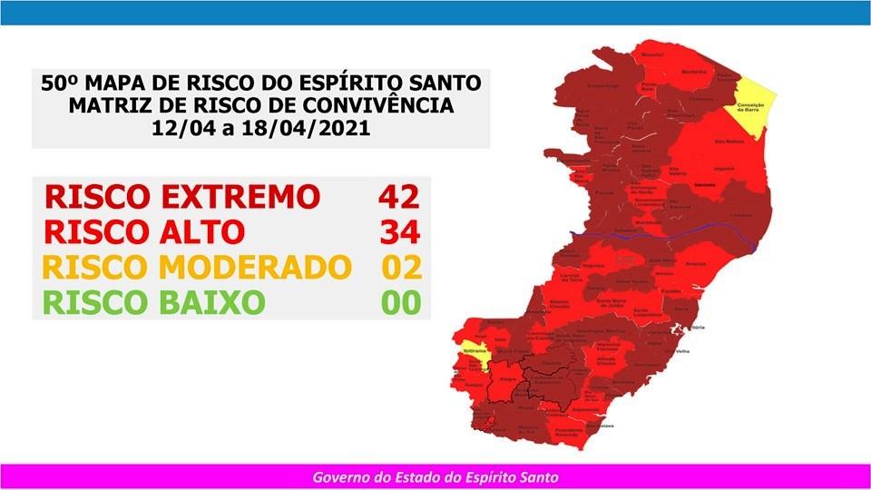 Comércio volta a fechar em 42 cidades do ES nesta segunda-feira (12) 