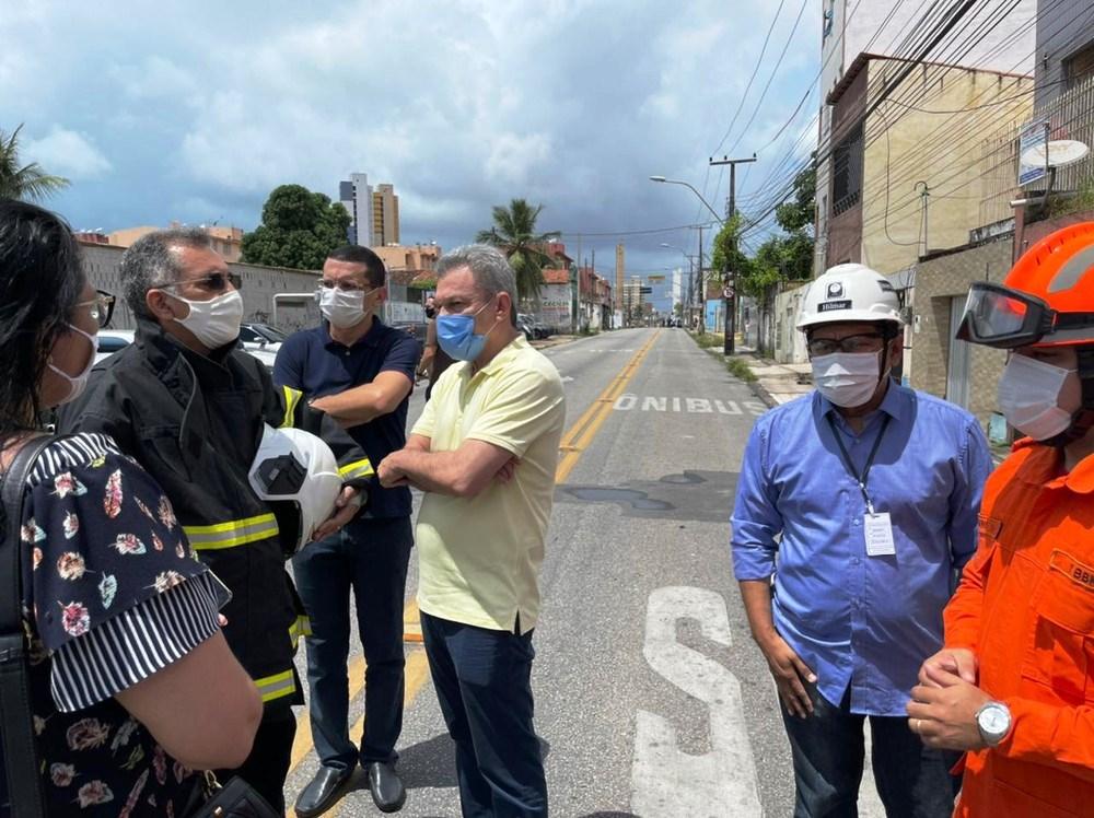 Explosão é registrada em empresa de oxigênio em Fortaleza e deixa cinco feridos