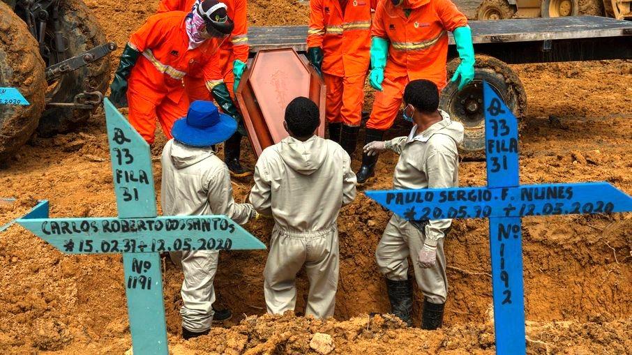 Brasil registra 72.715 novos casos de Covid e 2.311 mortes em 24 horas