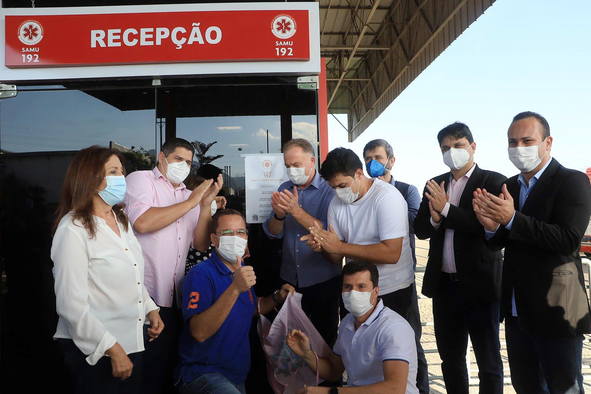 Casagrande inaugura nova Central de Regulação do SAMU 192 na Serra (ES)