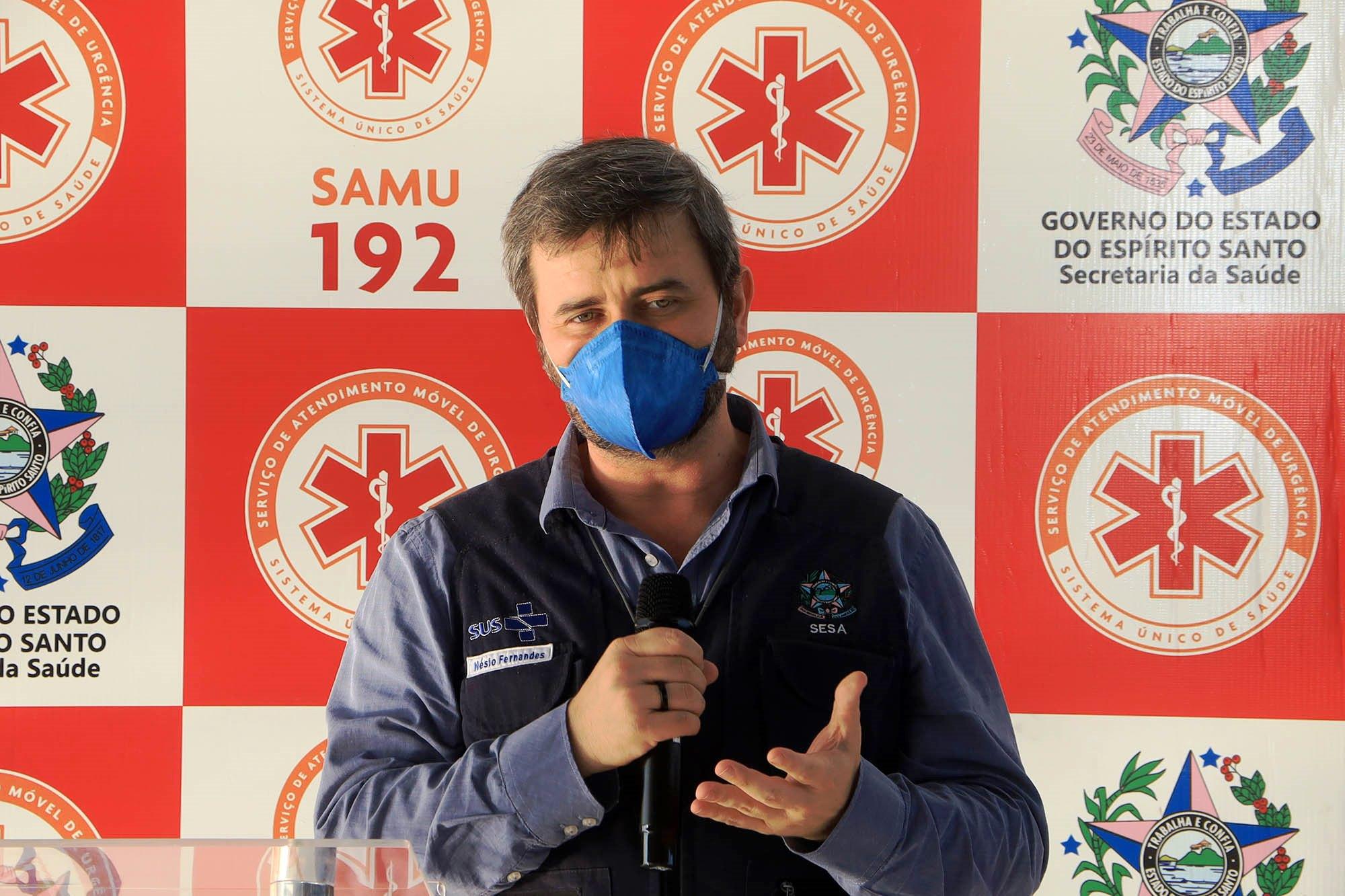 Casagrande inaugura nova Central de Regulação do SAMU 192 na Serra (ES)