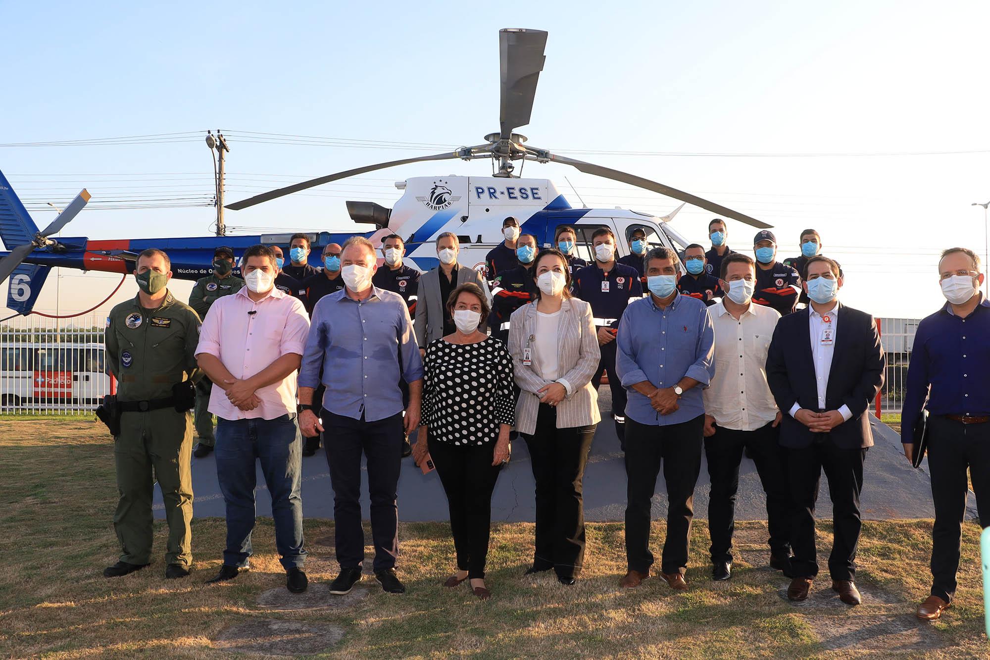 Casagrande inaugura nova Central de Regulação do SAMU 192 na Serra (ES)