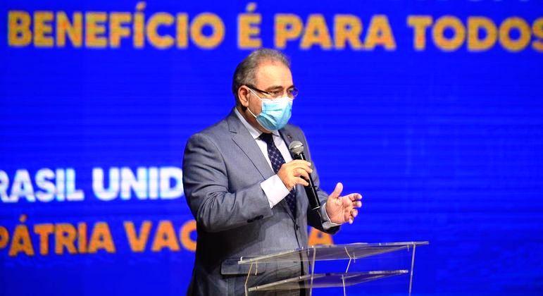 Ministro anuncia programa de testagem em massa para covid-19 no Brasil