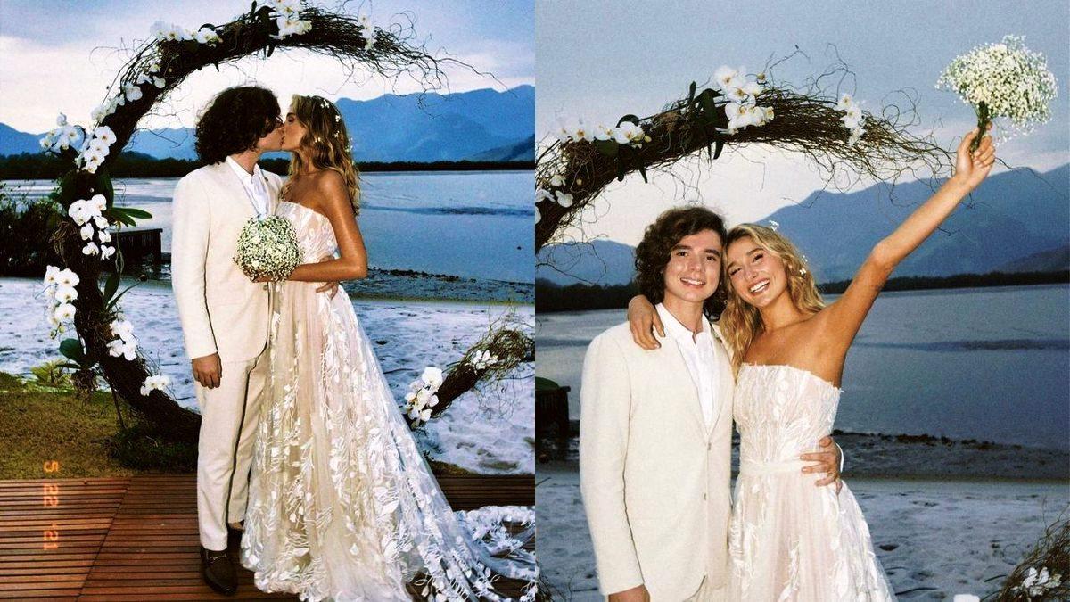 Sasha se casa com João Figueiredo na mansão de Xuxa em Angra dos Reis