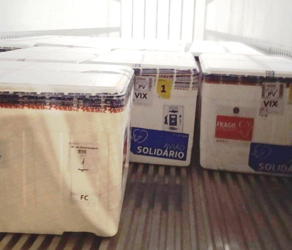 ES recebe 139.750 dose de vacinas contra Covid-19 Astrazeneca nesta quarta-feira (26)