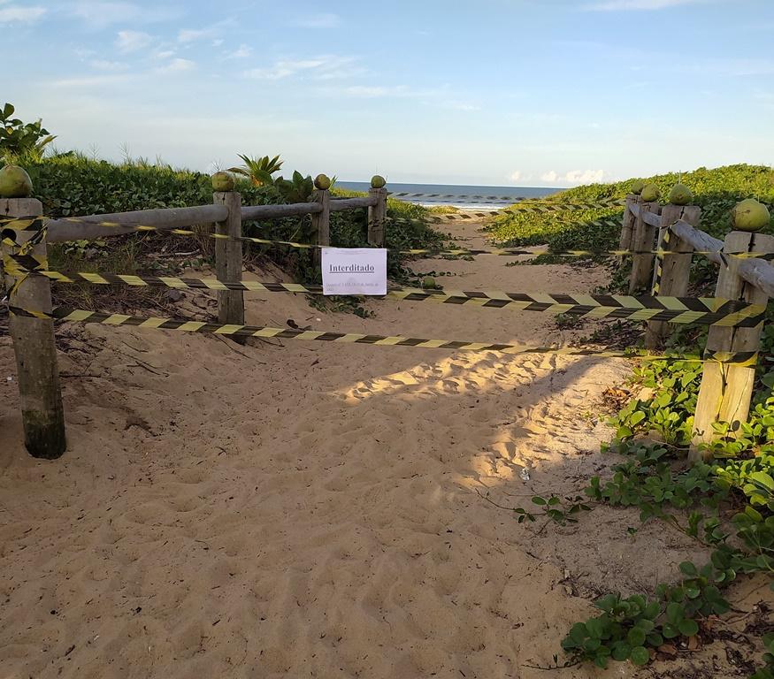 Prefeitura de Conceição da Barra fechou praias, rios e lagos do município para conter o avanço da Covid-19