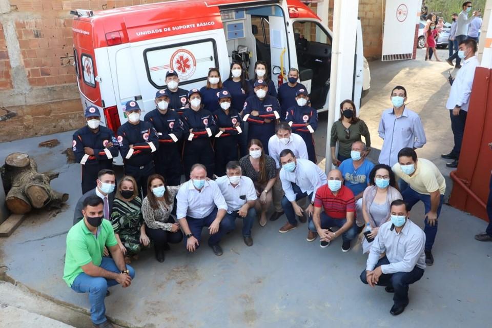 Governo do ES inaugura base do SAMU 192 e anuncia construção de Creas em São José do Calçado