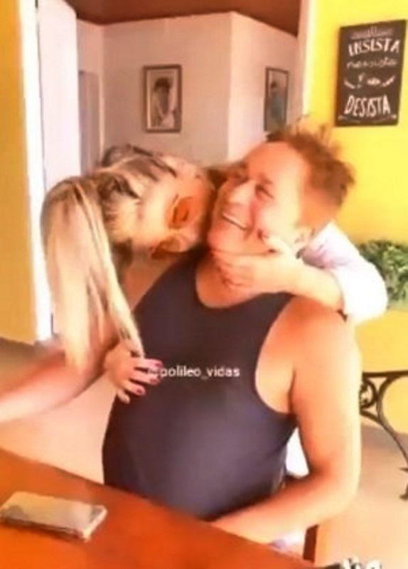 Leonardo completa 58 anos e ganha homenagem da mulher