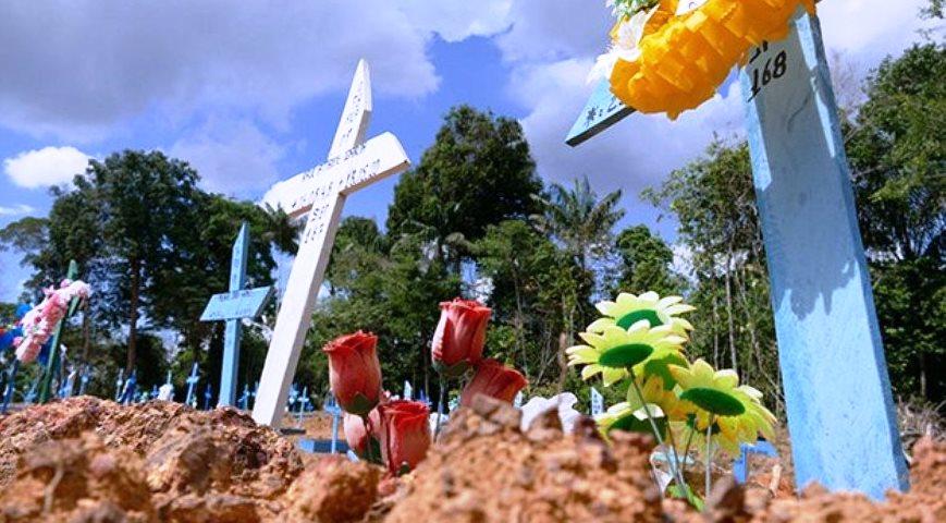 Brasil ultrapassa marca de 555 mil mortes nesta sexta-feira (30)